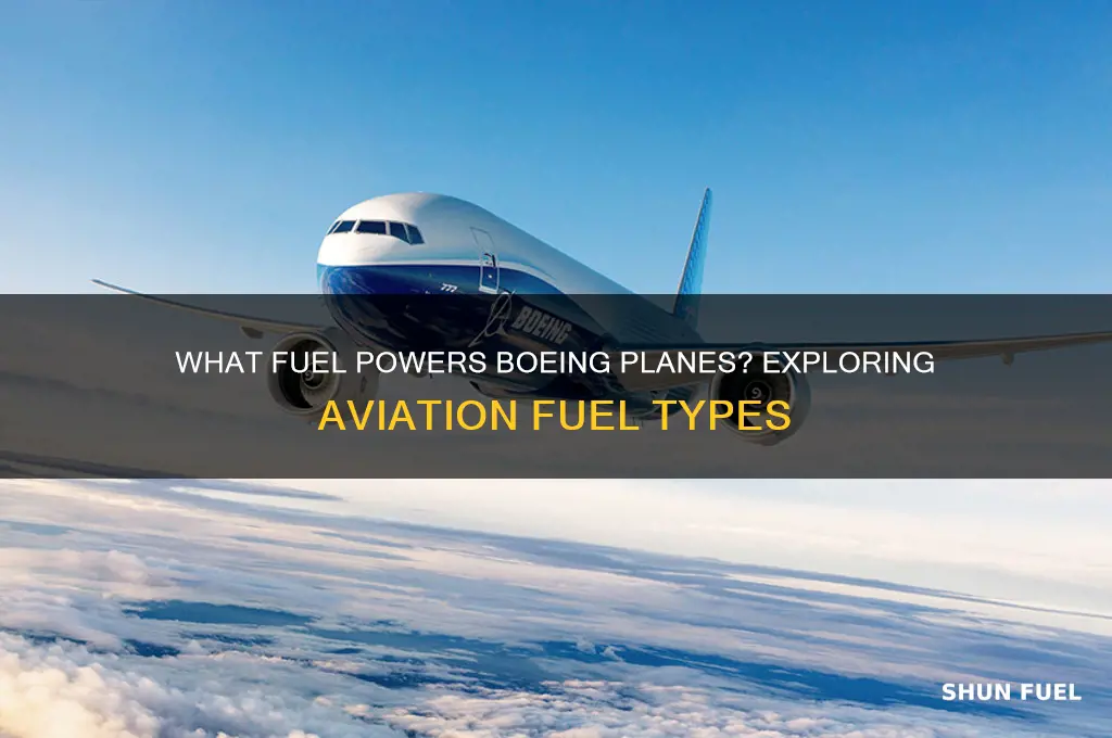 what kidn of fuel does boeing use for their planes
