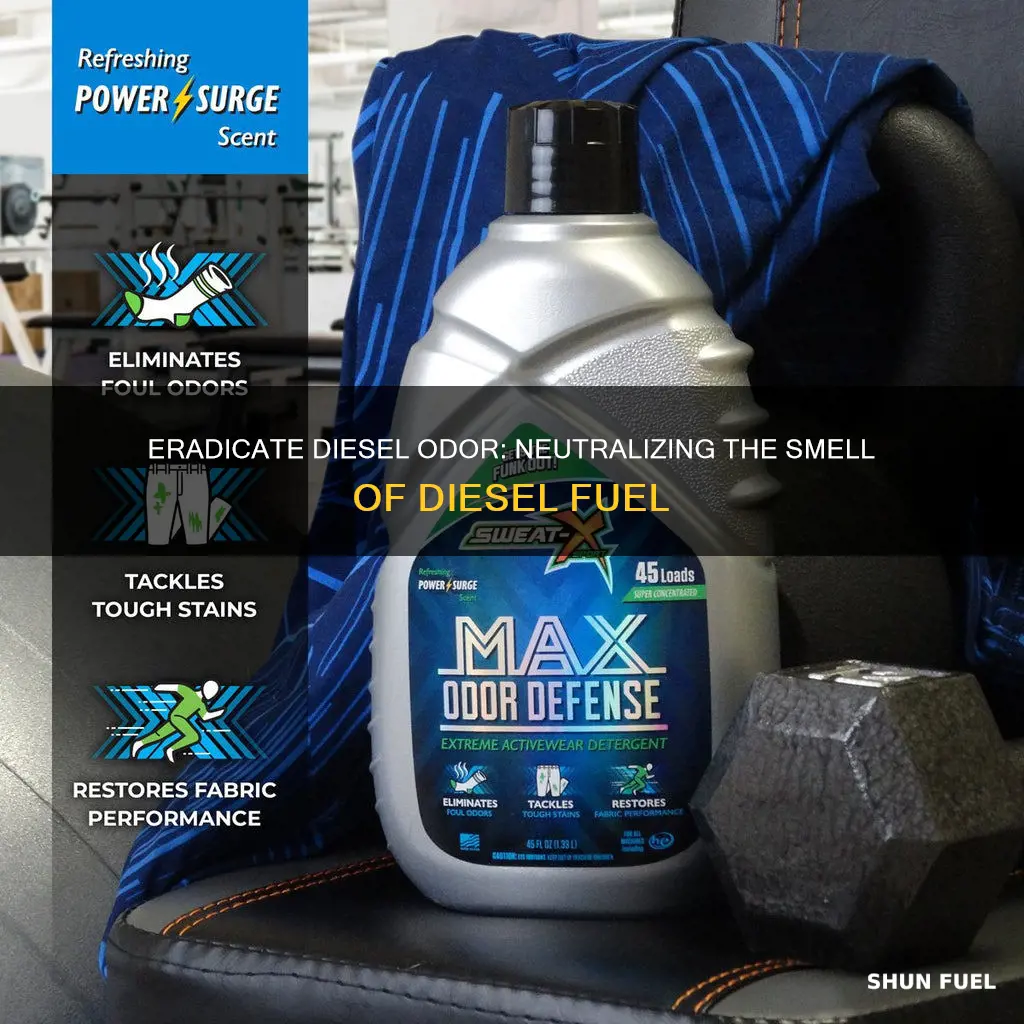 what kills the smell of diesel fuel
