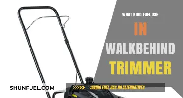 Choosing the Right Fuel for Your Walk-Behind Trimmer: A Guide