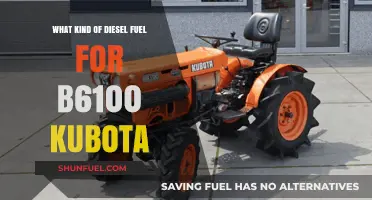 Choosing the Right Diesel Fuel for Your Kubota B6100