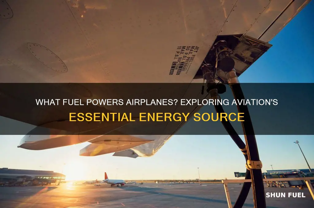 what kind of fuel aeroplane use