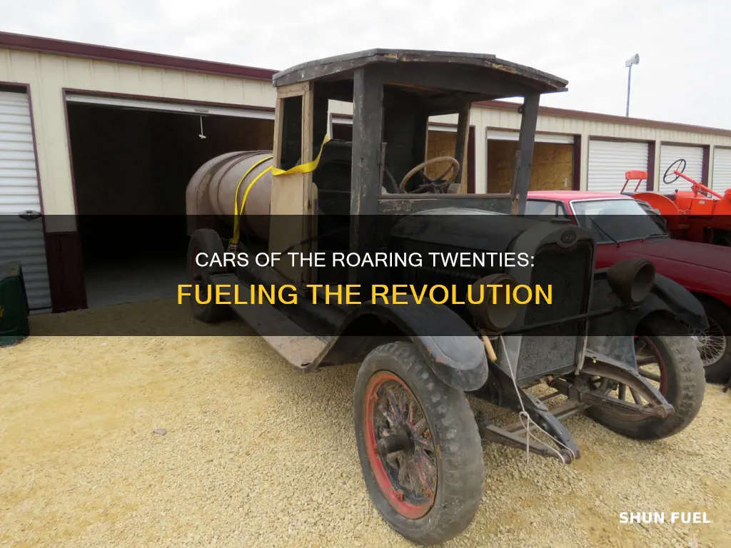 what kind of fuel did cars use in the 1920s