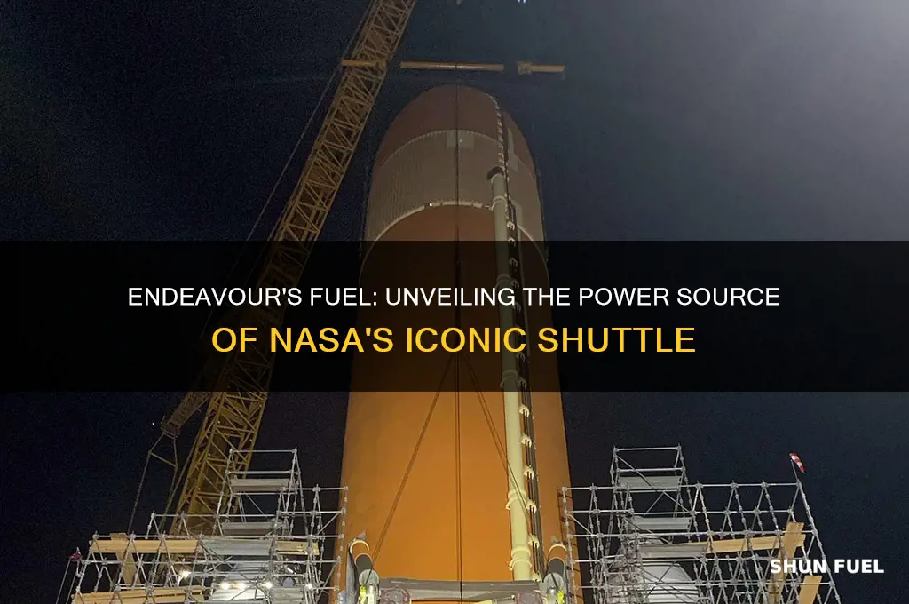 what kind of fuel did the endeavour use