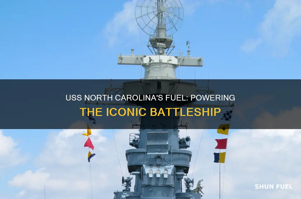 what kind of fuel did the uss north carolina use