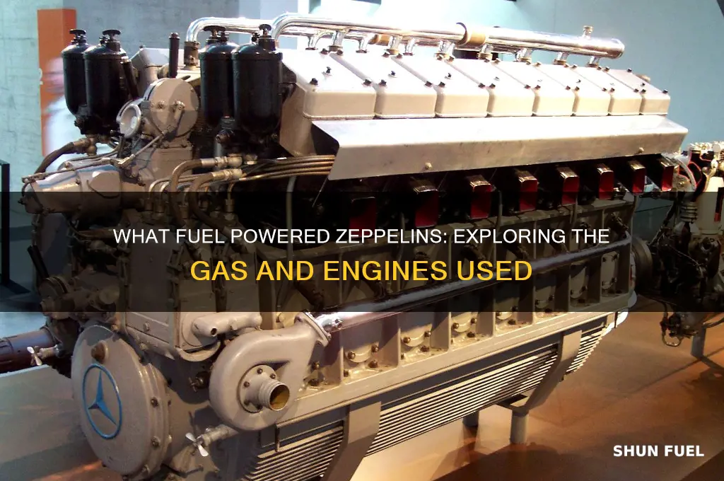 what kind of fuel did zeppelins use