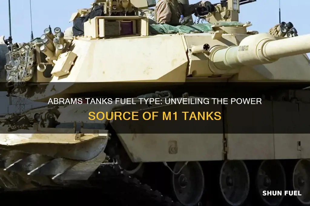 what kind of fuel do abrams tanks use