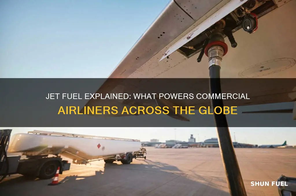 what kind of fuel do airliners use