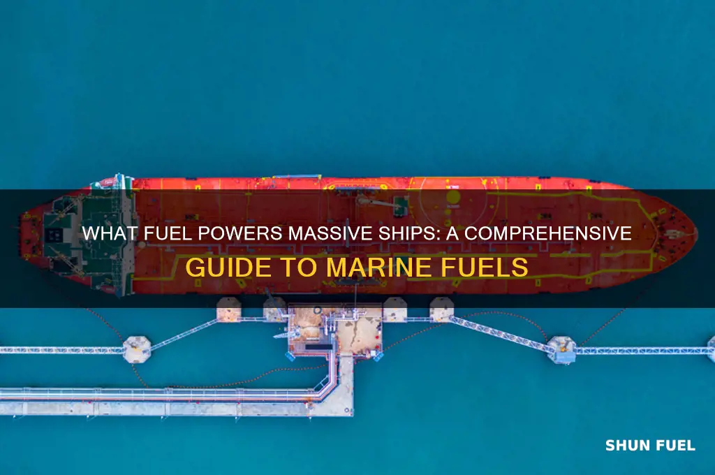 what kind of fuel do big ships use