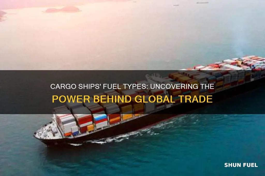 what kind of fuel do cargo ships use