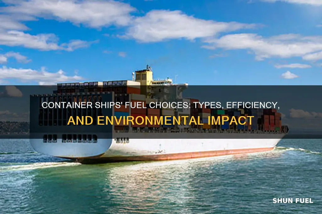 what kind of fuel do container ships use