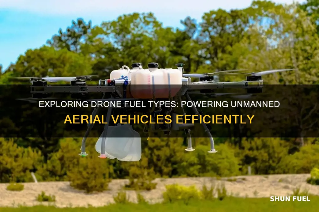 what kind of fuel do drones use