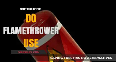 Flamethrowers: Unveiling the Fuel Types Powering Fiery Warfare Tools
