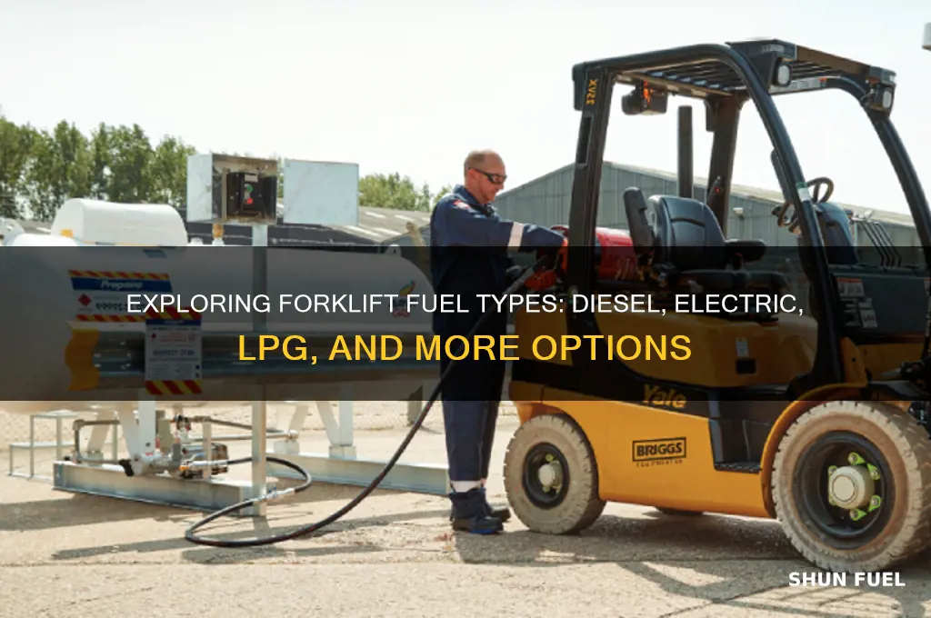 what kind of fuel do forklifts use