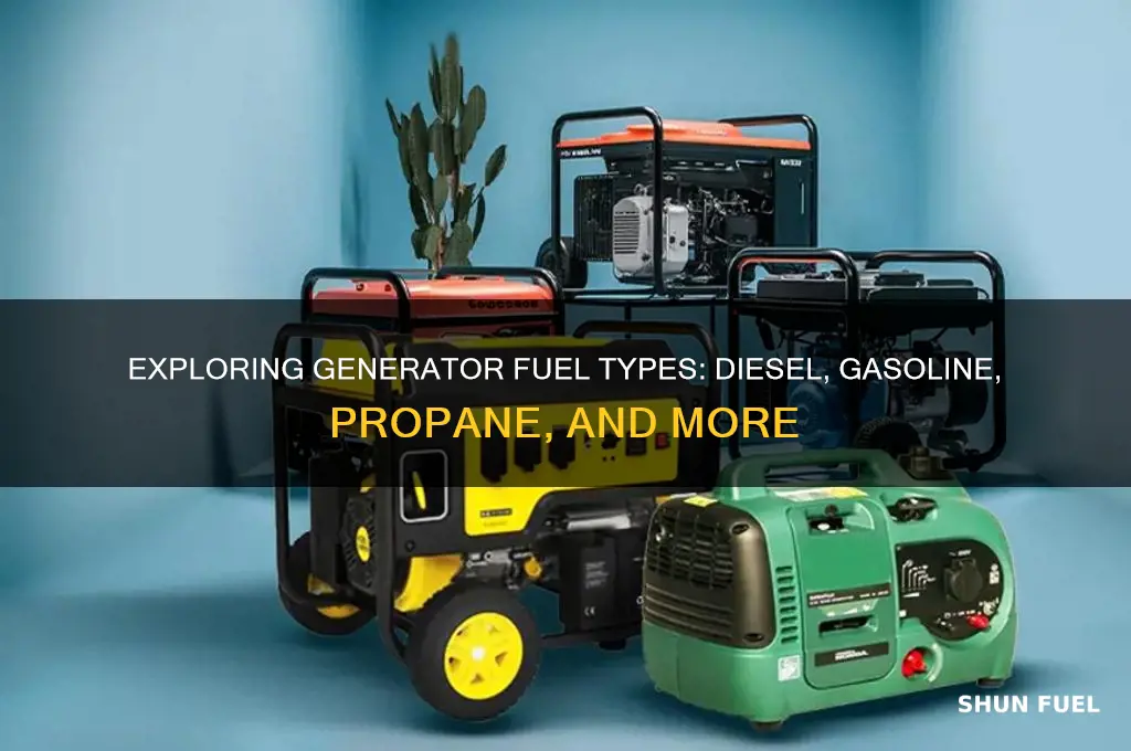 what kind of fuel do generators use