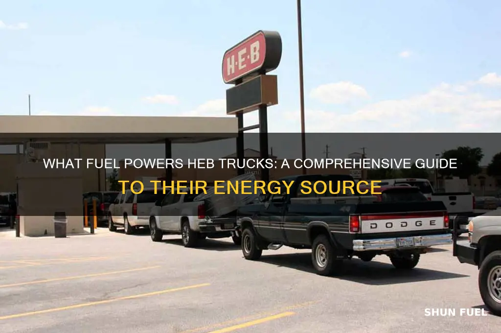 what kind of fuel do heb trucks use