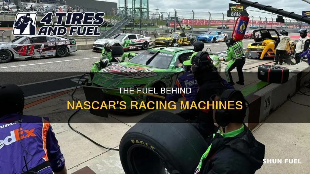 what kind of fuel do nascar cars use