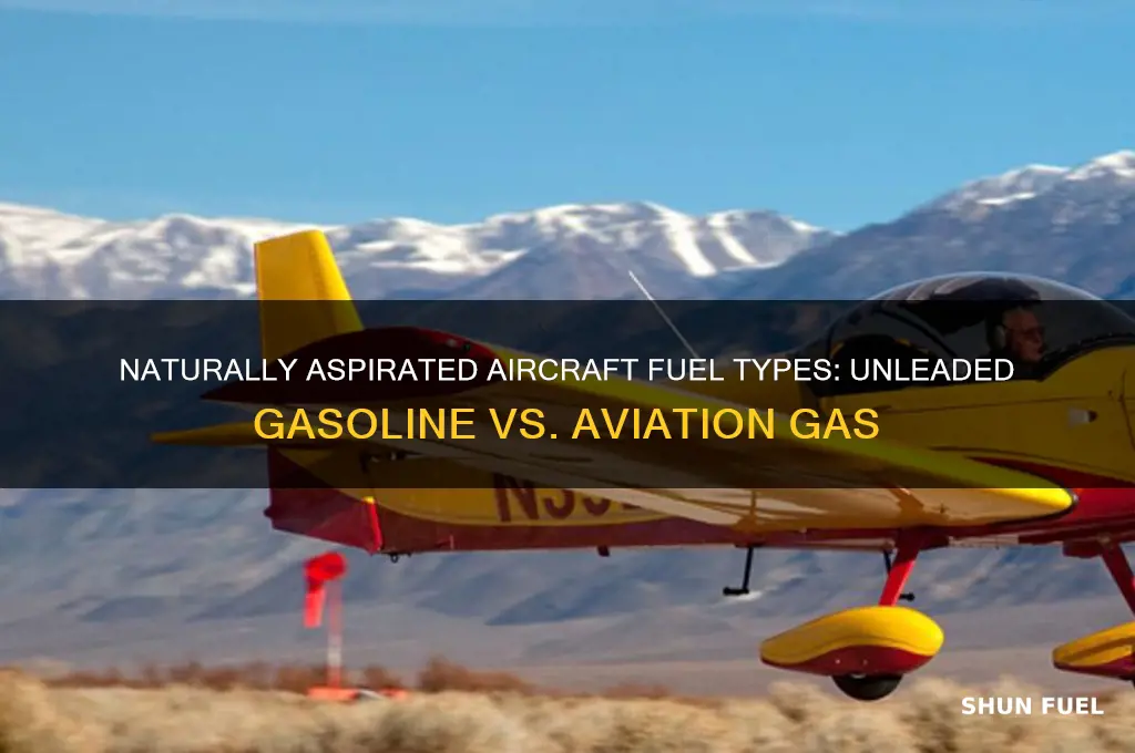what kind of fuel do naturally aspirated planes use