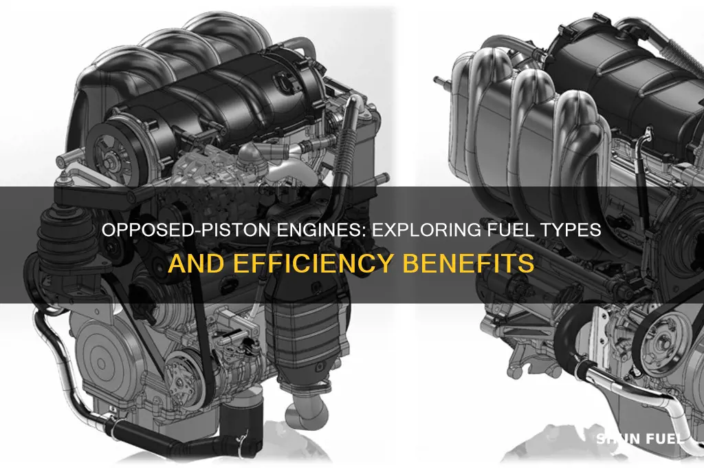 what kind of fuel do opposed-piston engines use