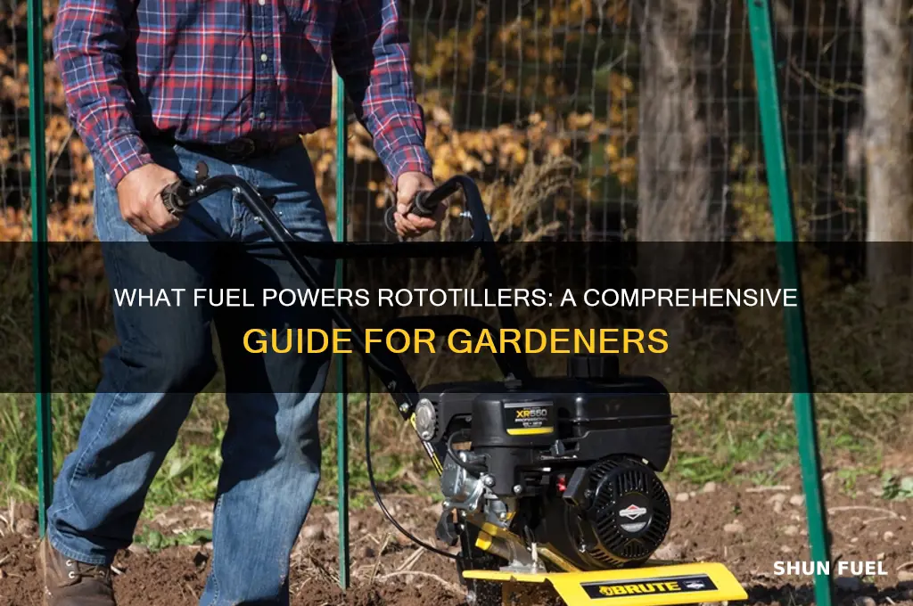 what kind of fuel do rototillers use