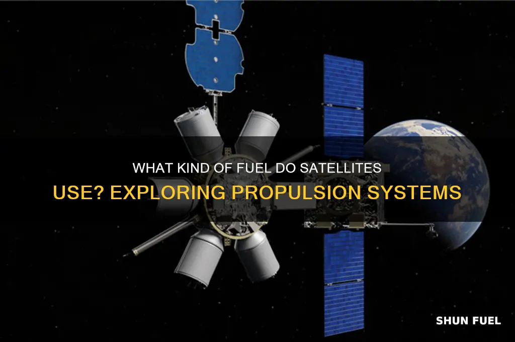 what kind of fuel do satellites use