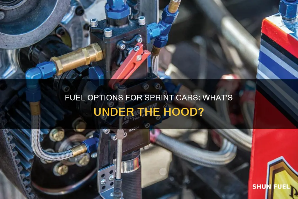 what kind of fuel do sprint cars use