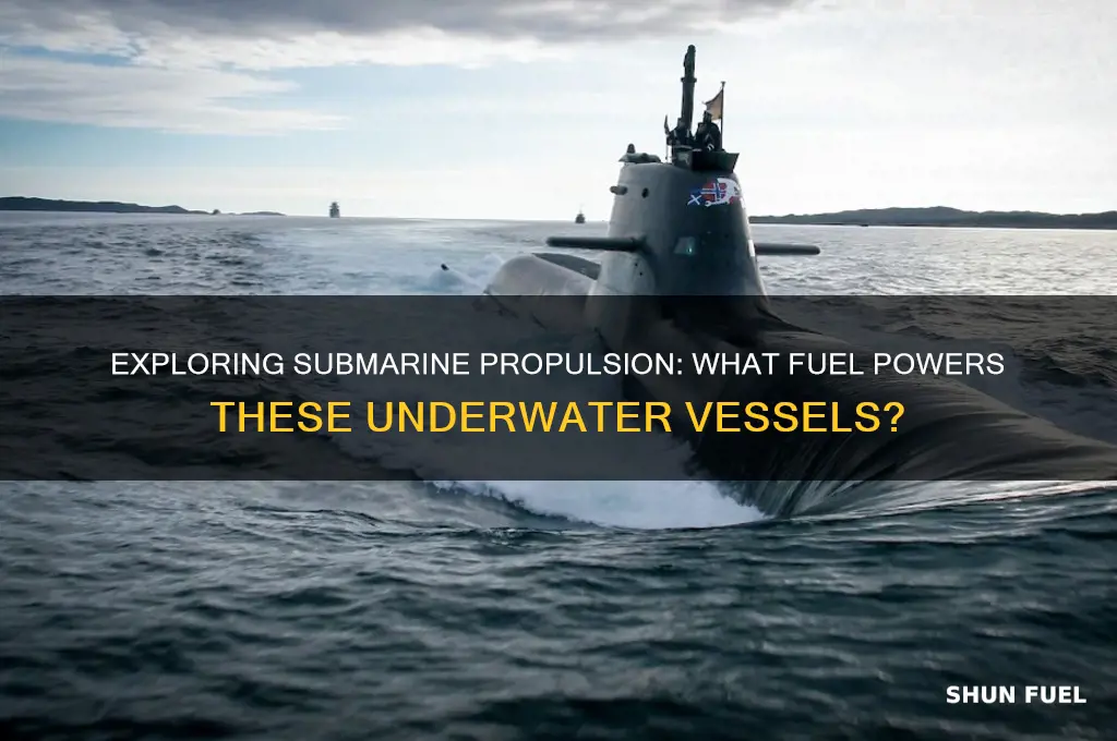 what kind of fuel do submarines use