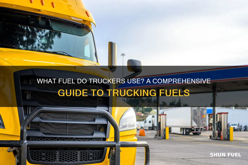 what kind of fuel do truckers use