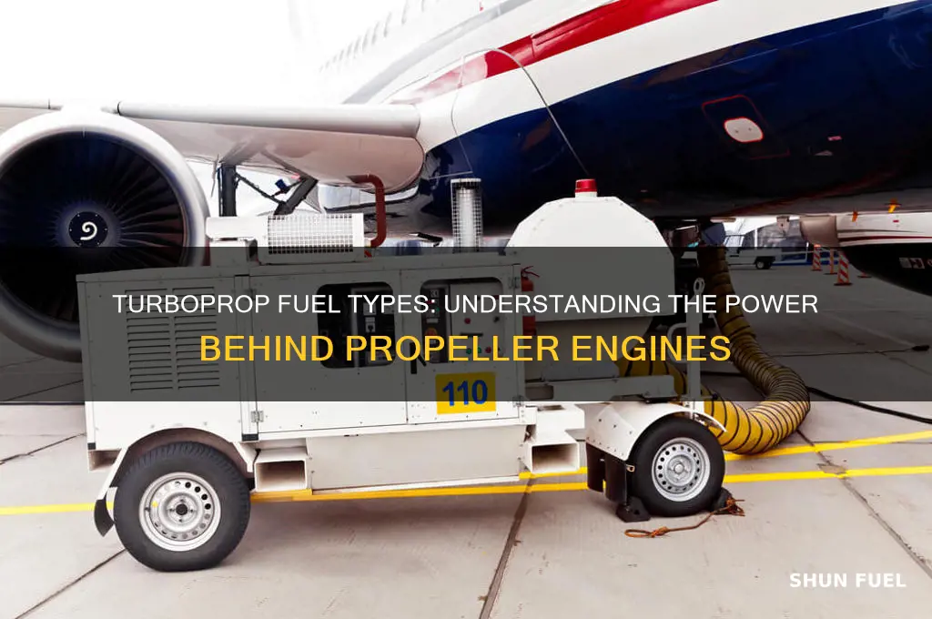 what kind of fuel do turboprops use