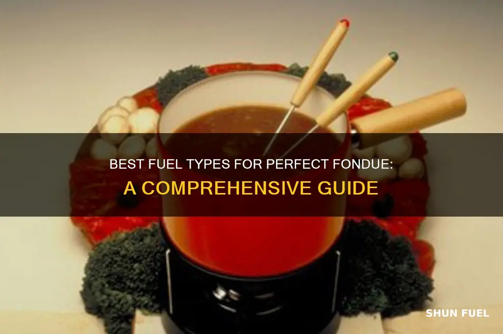 what kind of fuel do you use for fondue