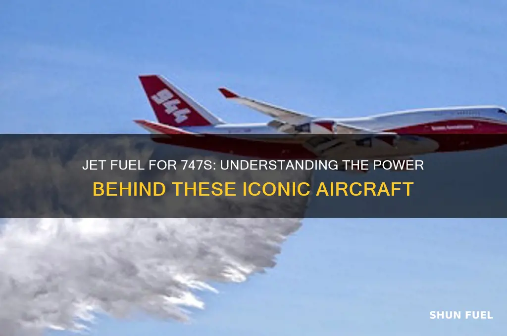 what kind of fuel does a 747 use