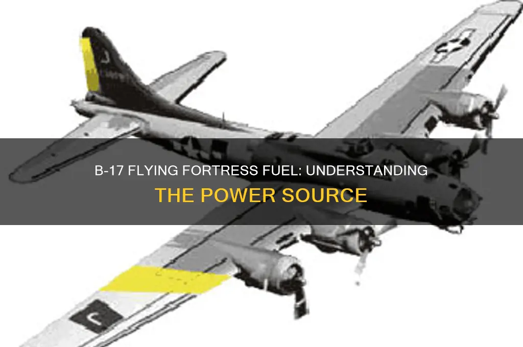 what kind of fuel does a b17 use