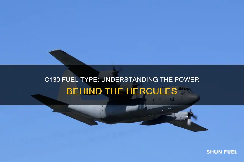 what kind of fuel does a c130 use