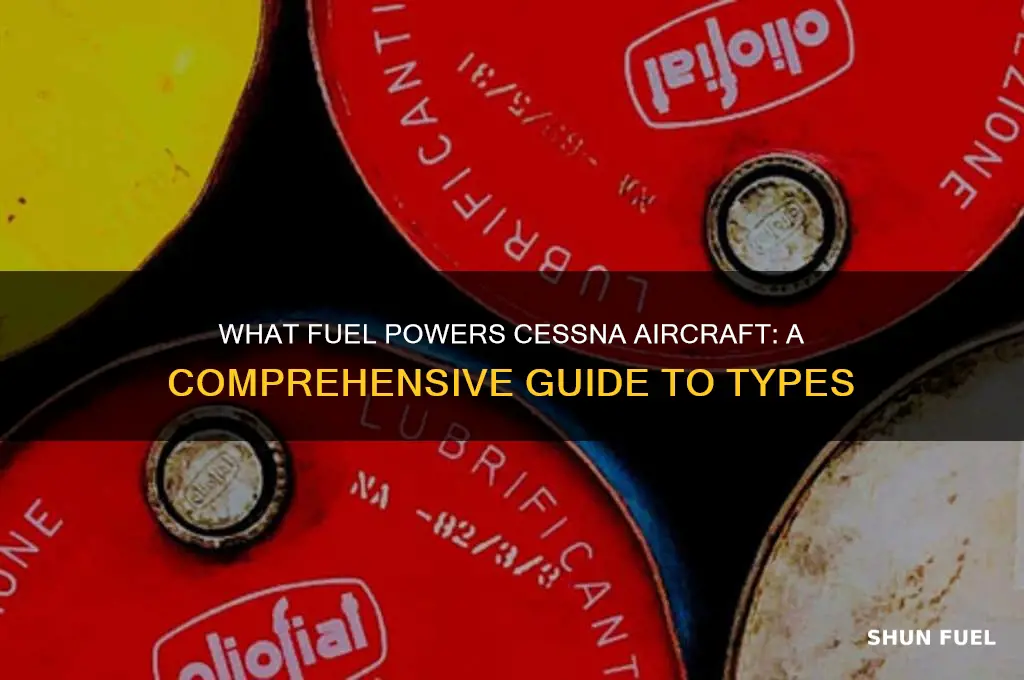 what kind of fuel does a ceana plane use