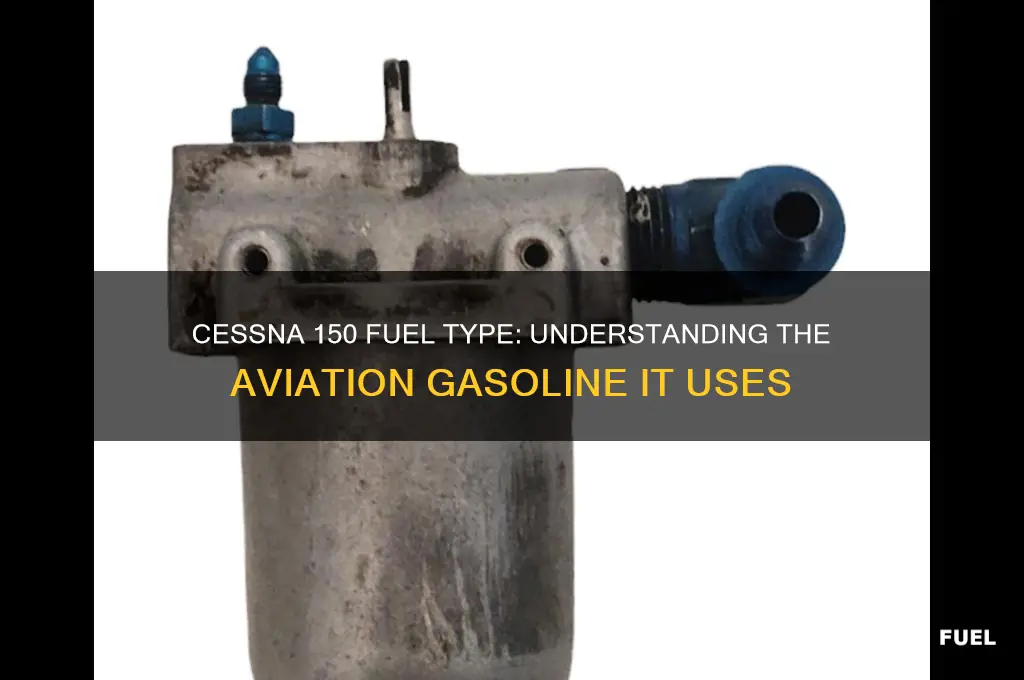 what kind of fuel does a cessna 150 use