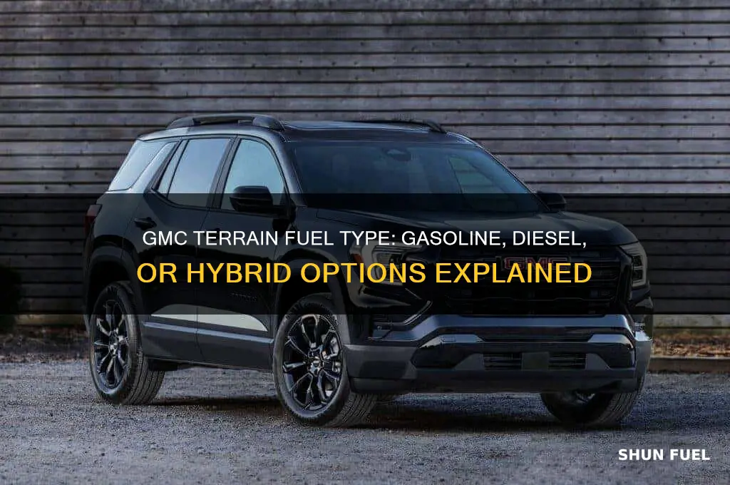 what kind of fuel does a gmc terrain use