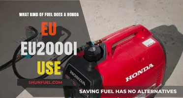 Honda EU2000i Fuel Type: Unleaded Gasoline Power for Portable Generators