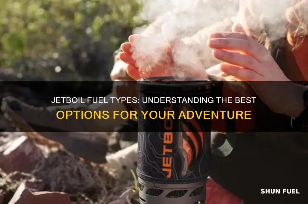what kind of fuel does a jetboil use