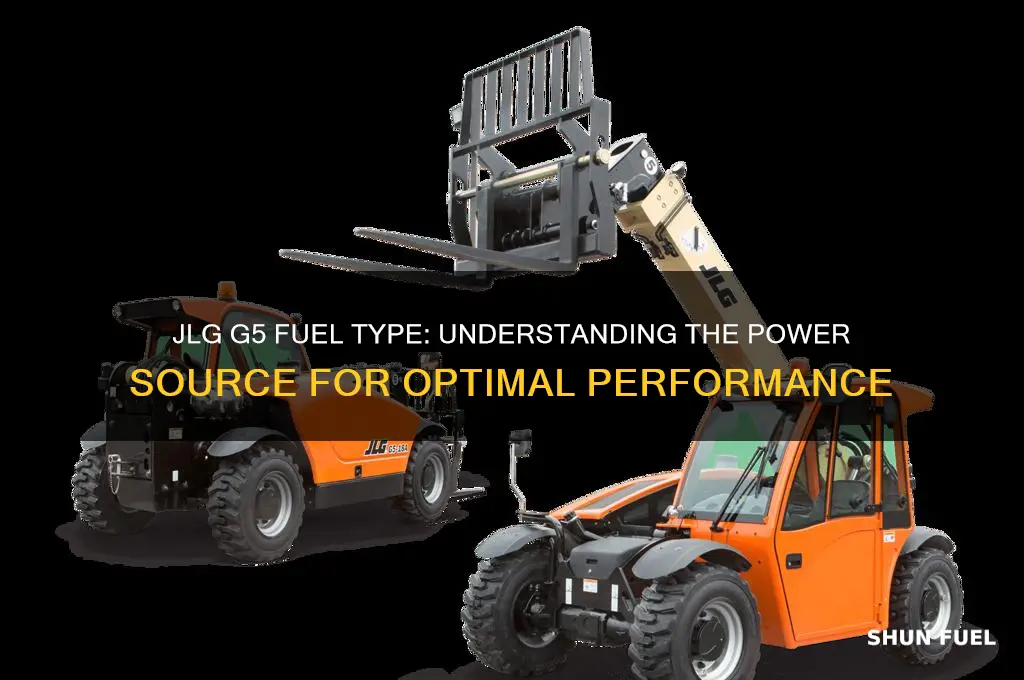 what kind of fuel does a jlg g5 use