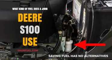 John Deere S100 Fuel Type: Gasoline Power for Lawn Care
