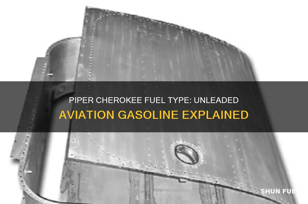 what kind of fuel does a piper cherokee use