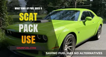 What Fuel Powers the Dodge Challenger Scat Pack's Performance?