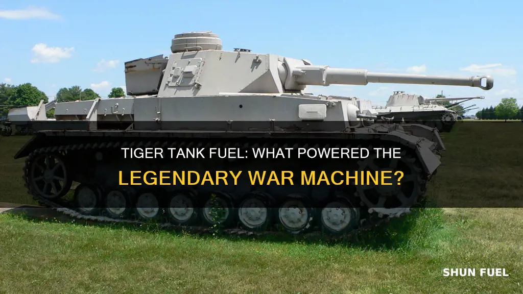 what kind of fuel does a tiger tank use
