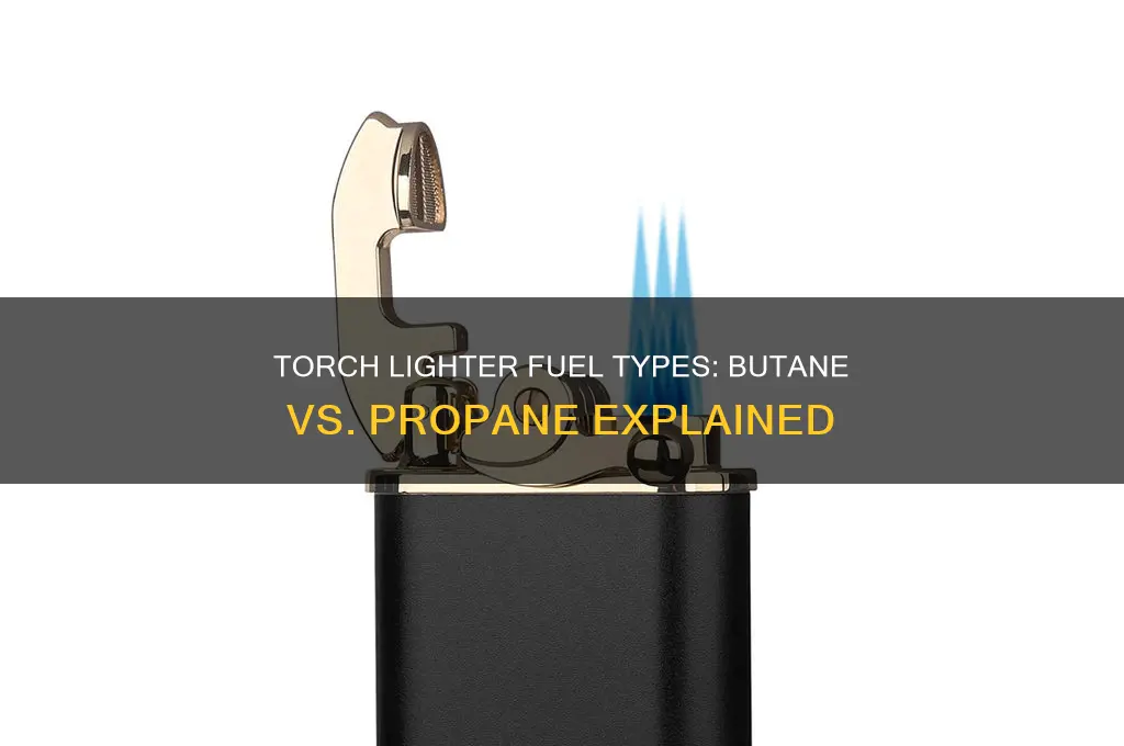 what kind of fuel does a torch lighter use