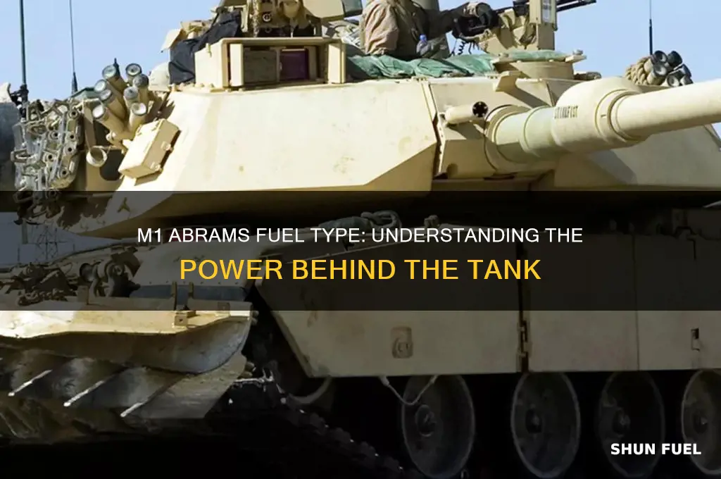 what kind of fuel does an m1 abrams use
