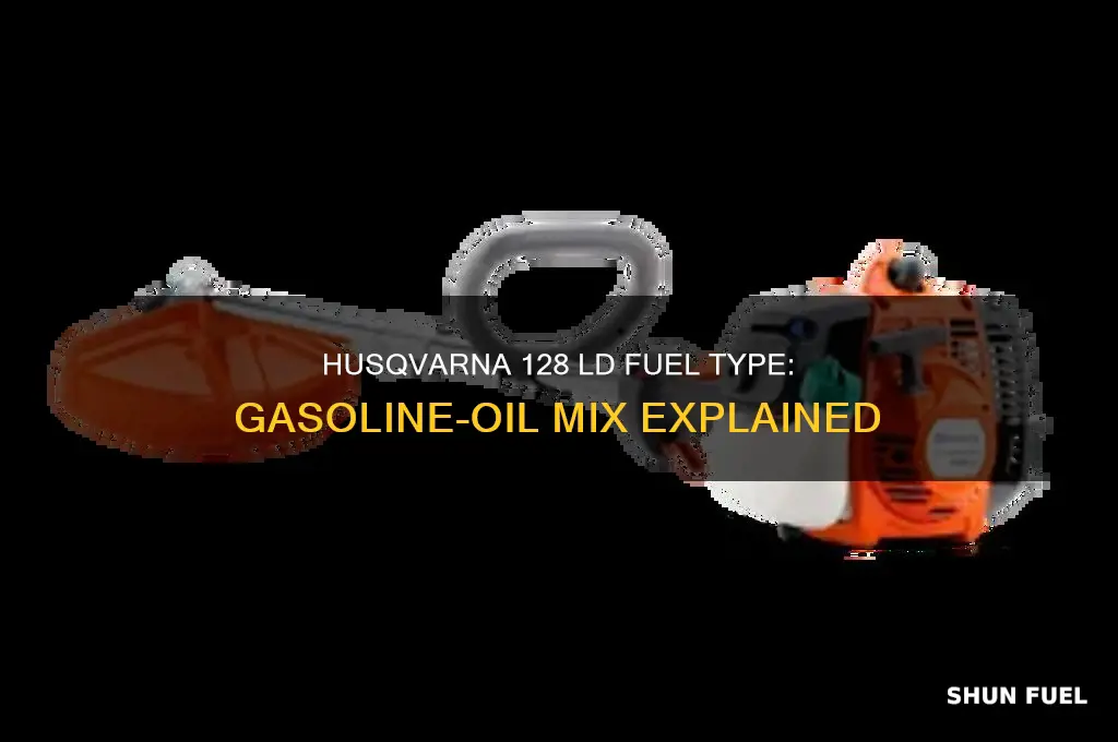 what kind of fuel does husqvarna 128 ld use