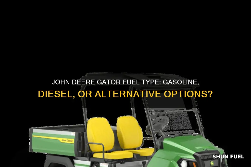 what kind of fuel does john deere gator use