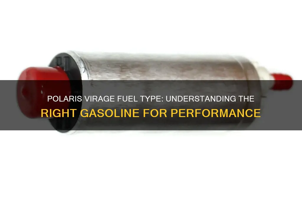 what kind of fuel does polaris virage use