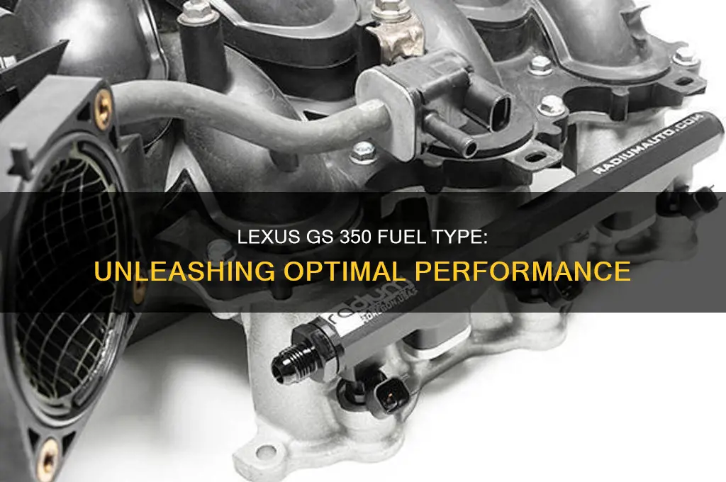what kind of fuel does the lexus gs 350 use