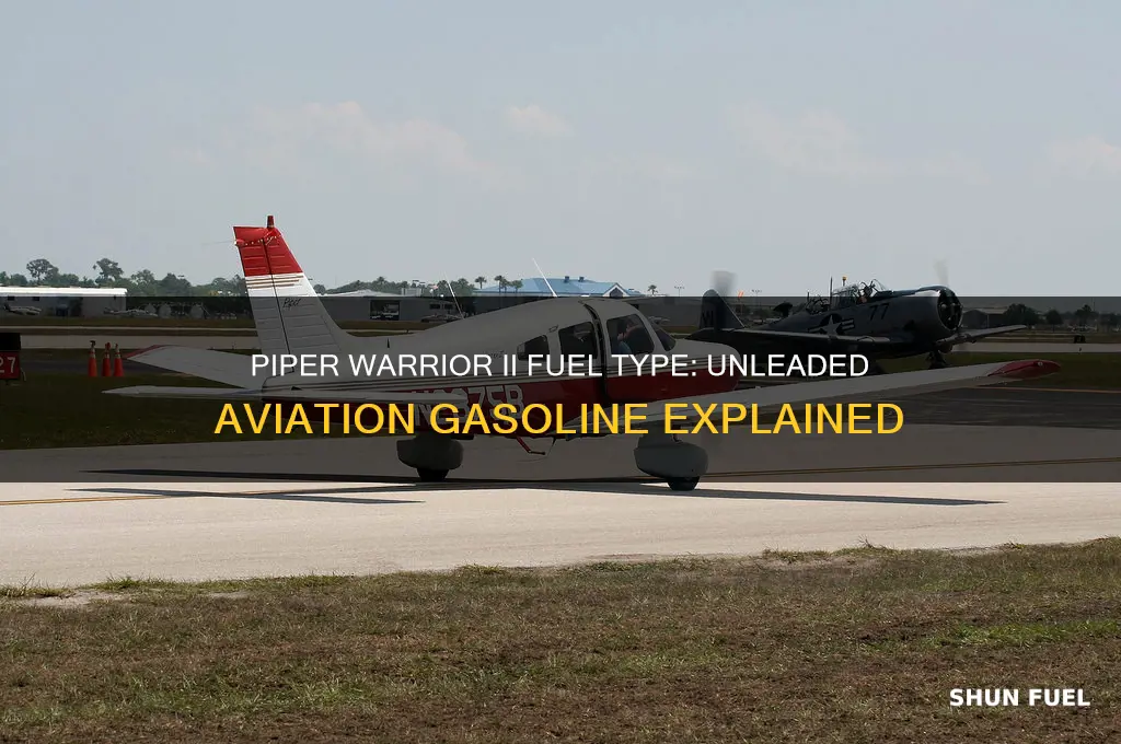 what kind of fuel does the piper warrior ii use