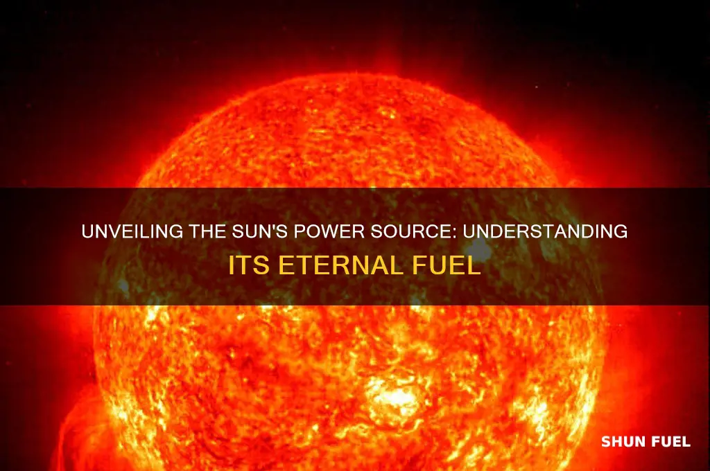 what kind of fuel does the sun use